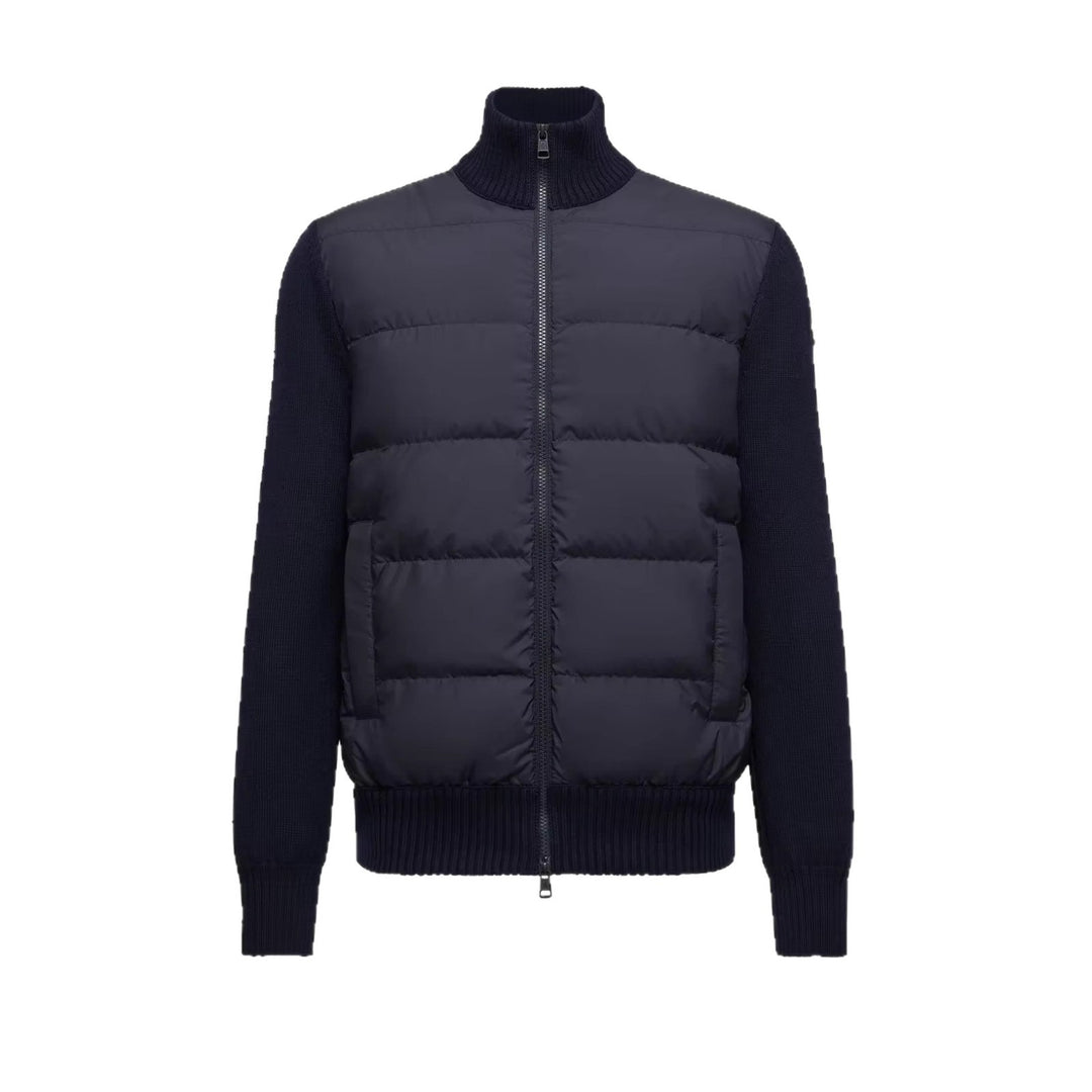 Herren Sportliche Steppjacke mit hochschließendem Kragen