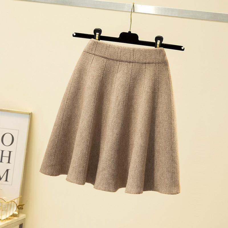 Damen Weit geschnittener, eleganter Midirock Shop Nory