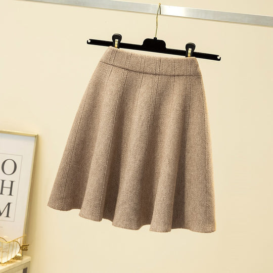 Damen Weit geschnittener, eleganter Midirock Shop Nory
