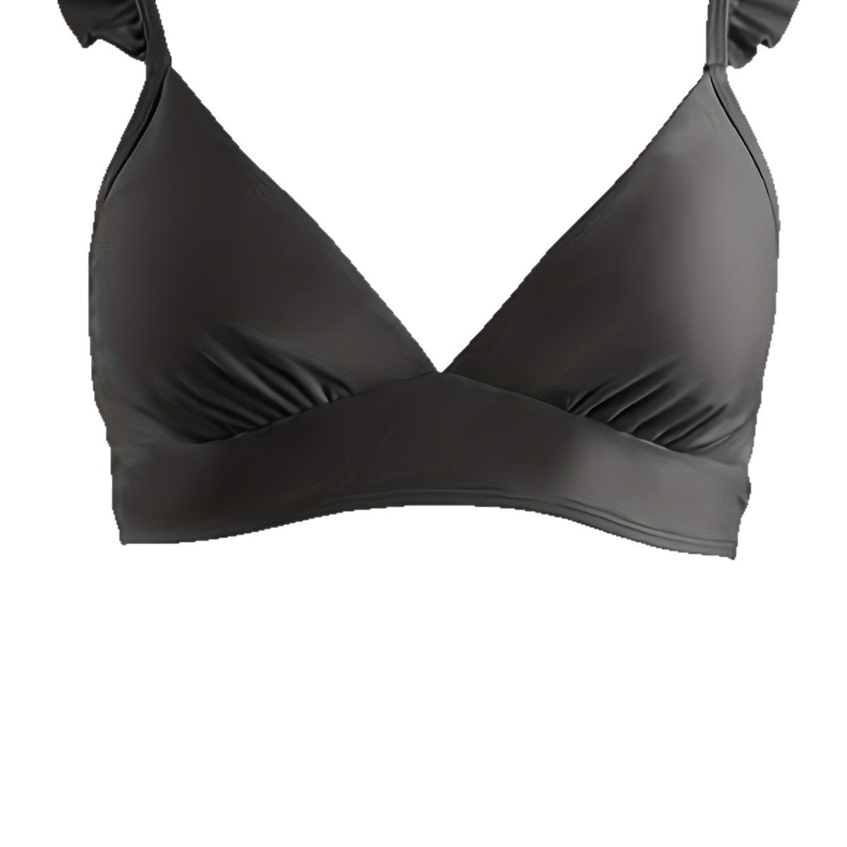 Damen Moderner Bikini mit Volant-Details