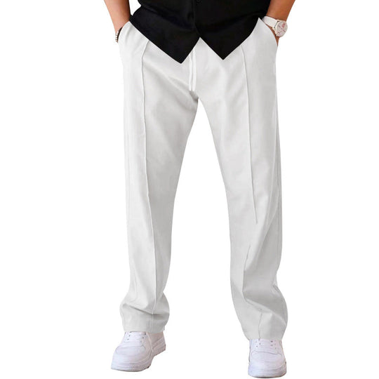 Herren Bequeme Sweatpants mit eleganter Optik und seitlichen Eingrifftaschen