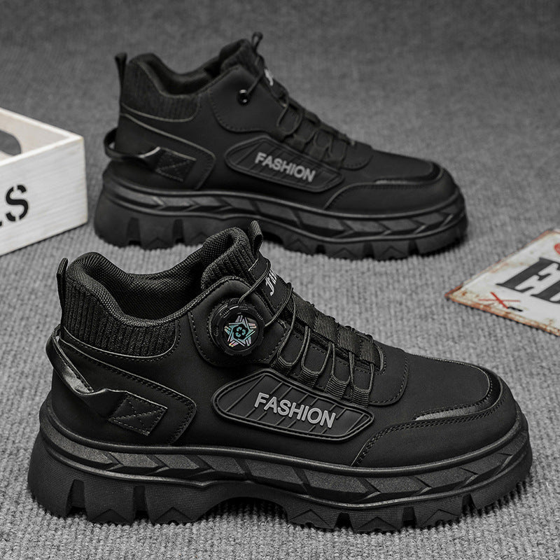 Damen Sportliche Trekking Sneakers mit rutschfester Sohle und innovativem Schnellschnürsystem Shopnory