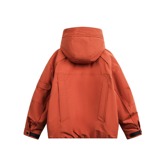 Herren technische Outdoorjacke mit verstellbarer Kapuze und Utility-Taschen Shop Nory