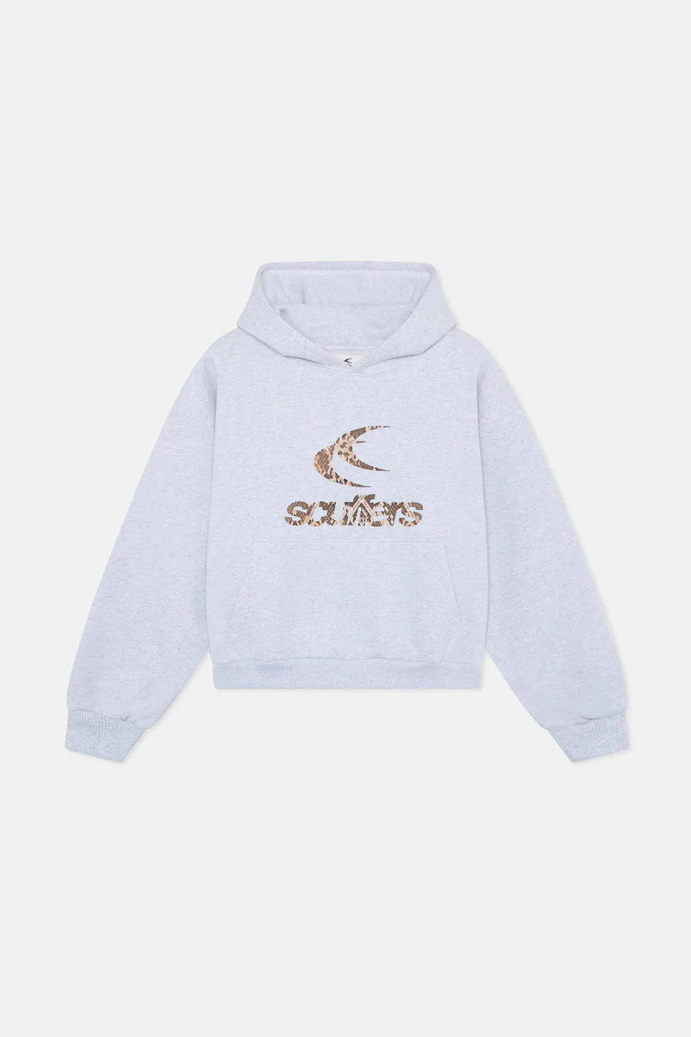 Unisex nan oversized Kapuzenpullover mit großflächigem Rückenprint, Kängurutasche und gerippten Bündchen Shop Nory