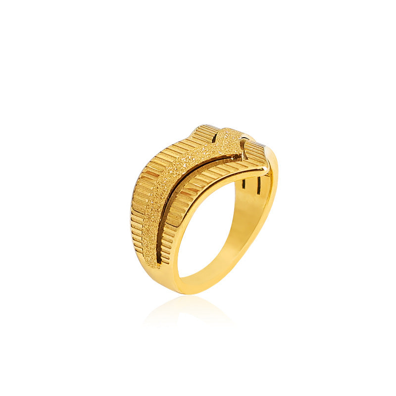 Damen eleganter und modischer Ring mit Blattdesign Shop Nory