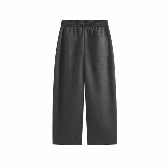 Herren Weite Cropped-Hose mit elastischem Bund, Bundfalten und Seitentaschen Shop Nory