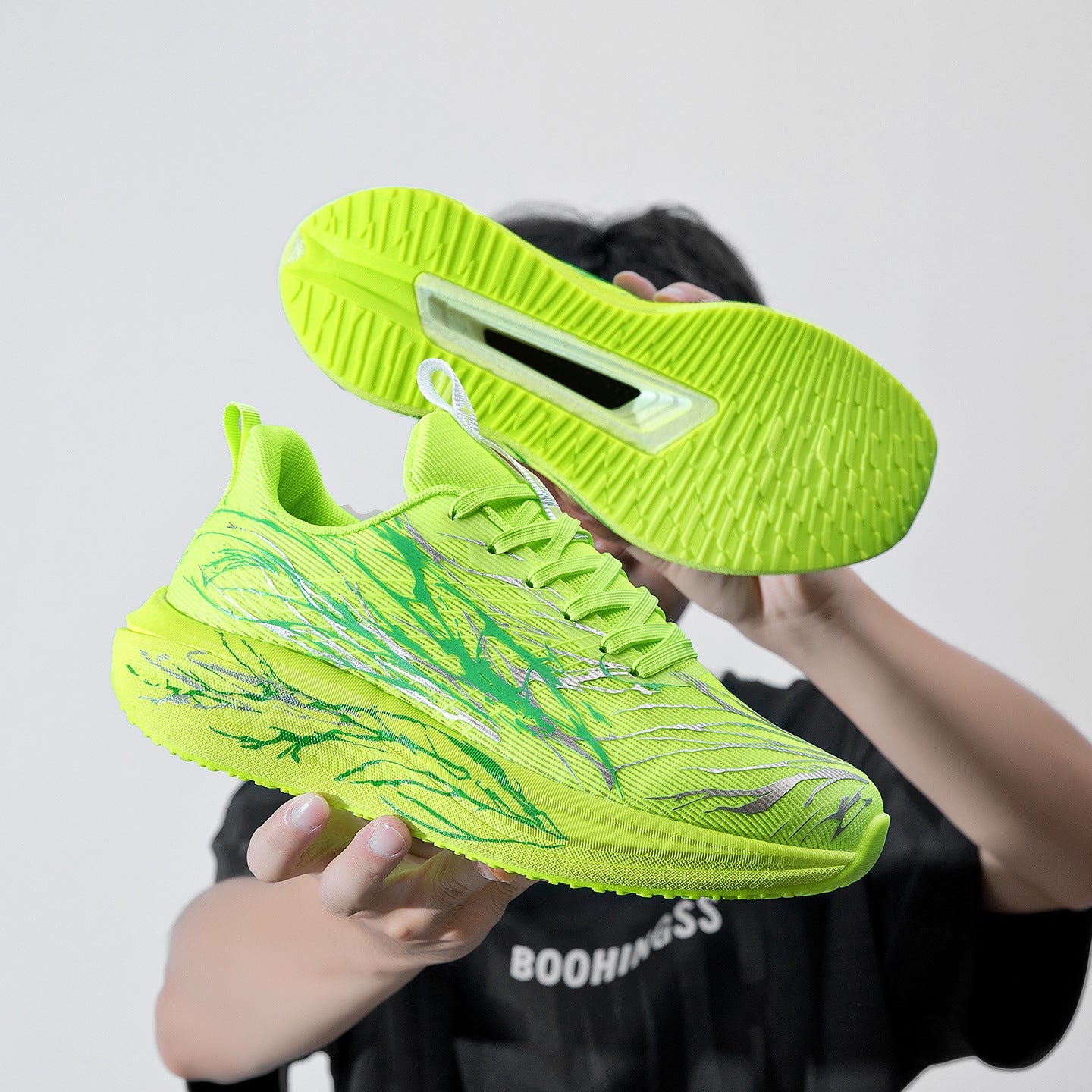 Damen Leichte und flexible Freizeit-Laufschuhe mit rutschfester Sohle