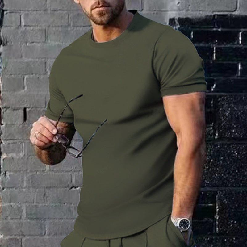 Herren Basic Rundhals-T-Shir