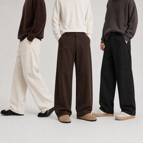 Damen Extraweite High‑Waist Culotte‑Hose mit ballonförmigem Saum und hohem Bund Shop Nory
