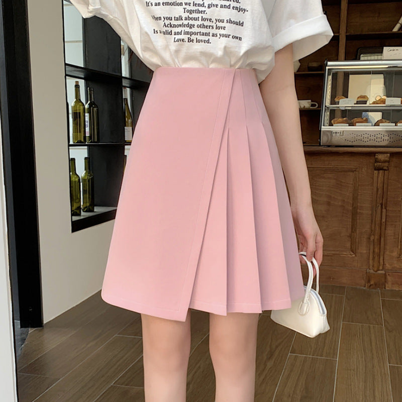 Damen Plissierter Minirock mit hoher Taille Shop Nory