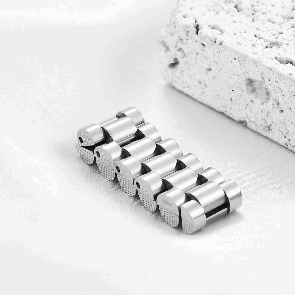 Damen Edelstahlarmband im modernen, geometrischen Design Shop Nory