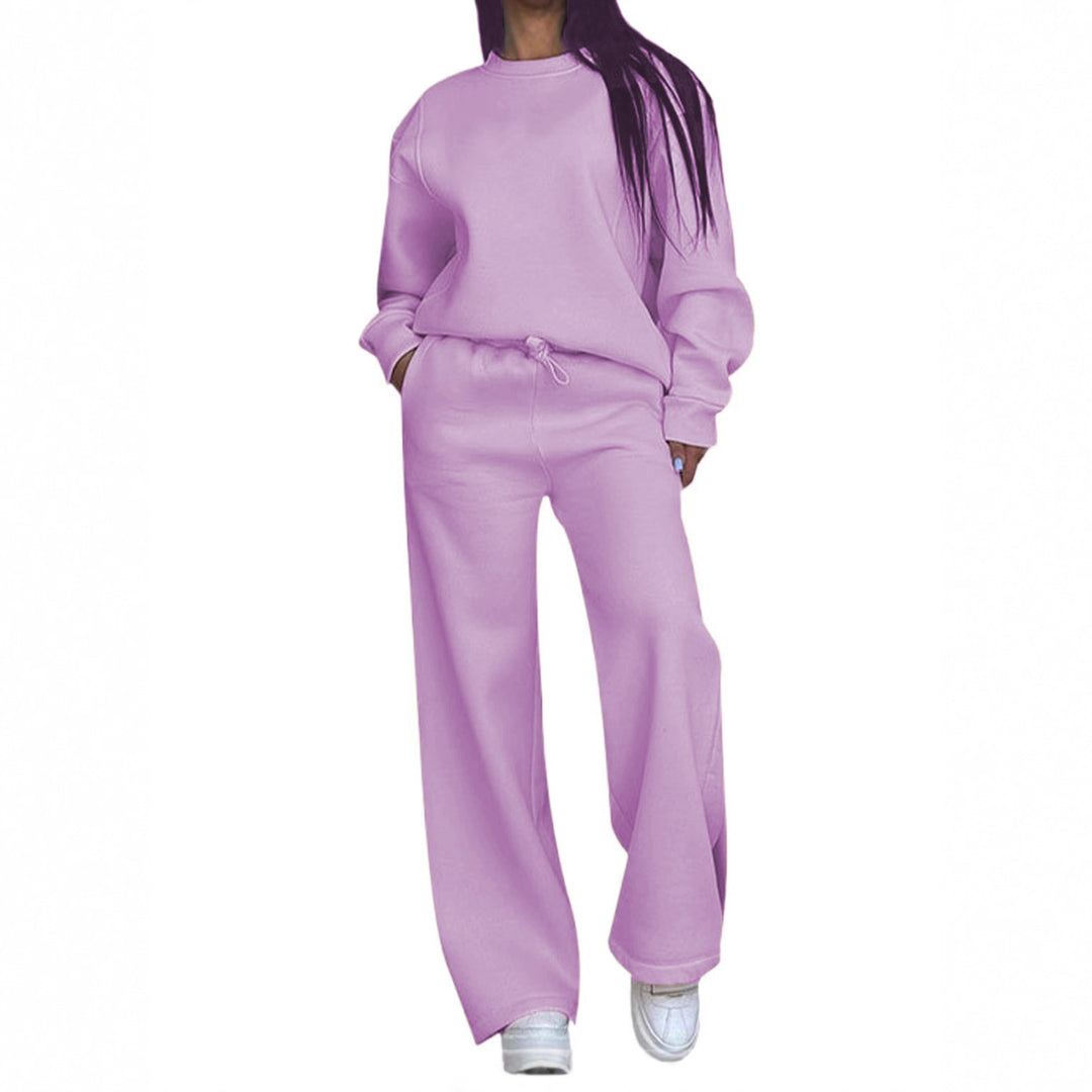 Damen nan lässiges Oversize Sweatshirt und weite Jogginghose Set Shop Nory