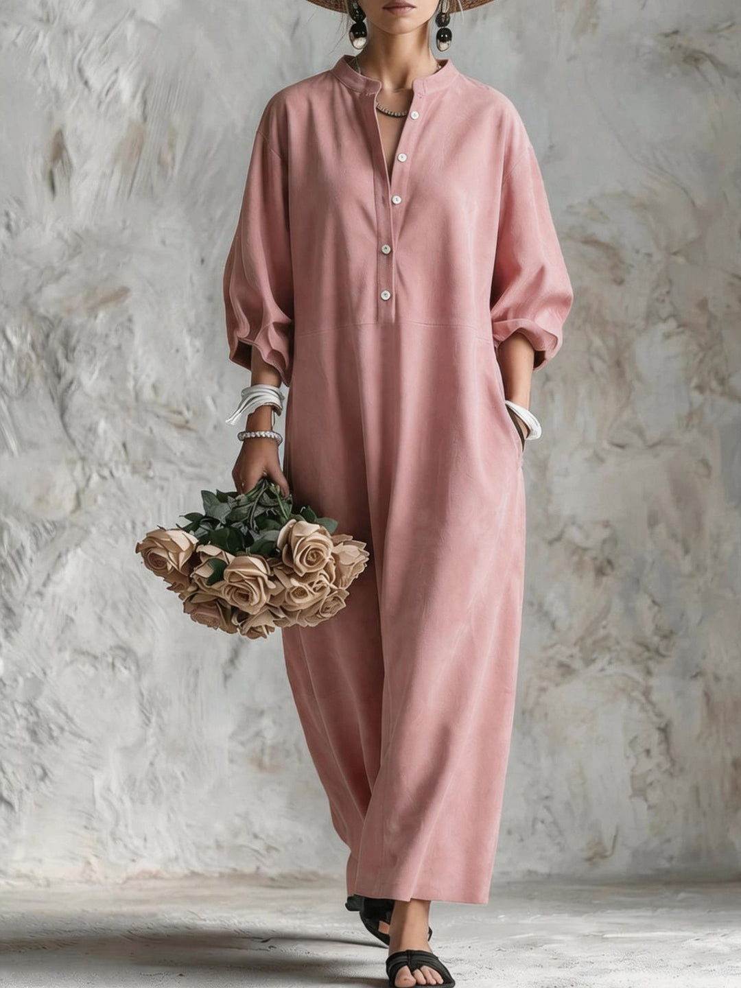 Damen Lässiges Maxikleid Shop Nory