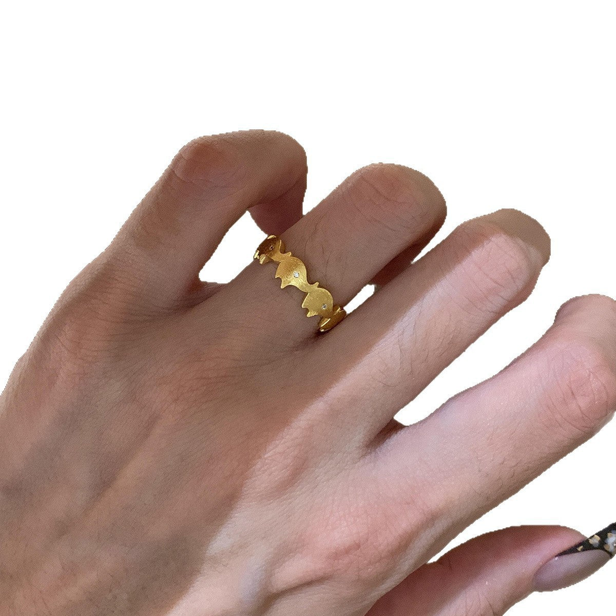 Damen Offener Ring mit verspieltem Tiermotiv Shop Nory