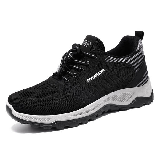 Herren nan flexible Mesh-Trailrunner mit stoßdämpfender EVA-Zwischensohle, Schnellzug-Schnürung und griffiger Outdoor-Profilsohle Shop Nory