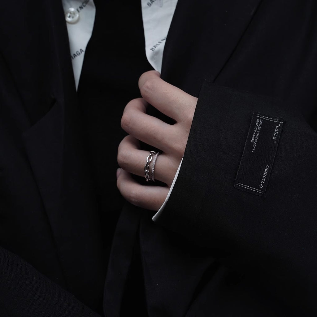 Damen Offener Ring mit elegantem Design und funkelnden Zirkonia Shop Nory