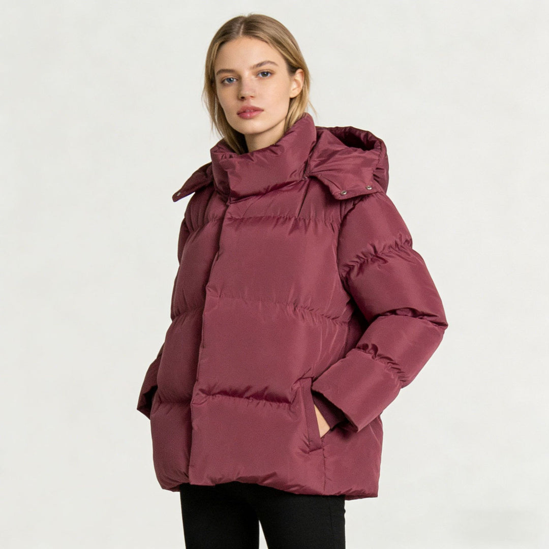 Damen Steppdaunenjacke mit hohem Kragen Shop Nory