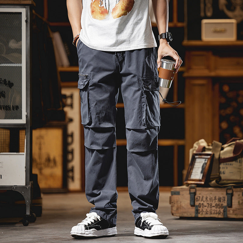 Herren Cargohose im Utility-Look mit Multifunktionstaschen und Kordelzug Shop Nory