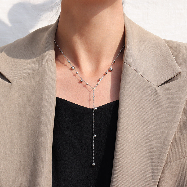 Frauen Elegante Y-Kettenhalskette Shop Nory
