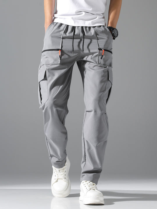 Herren Bequeme Cargo-Hose mit elastischem Bund Shop Nory