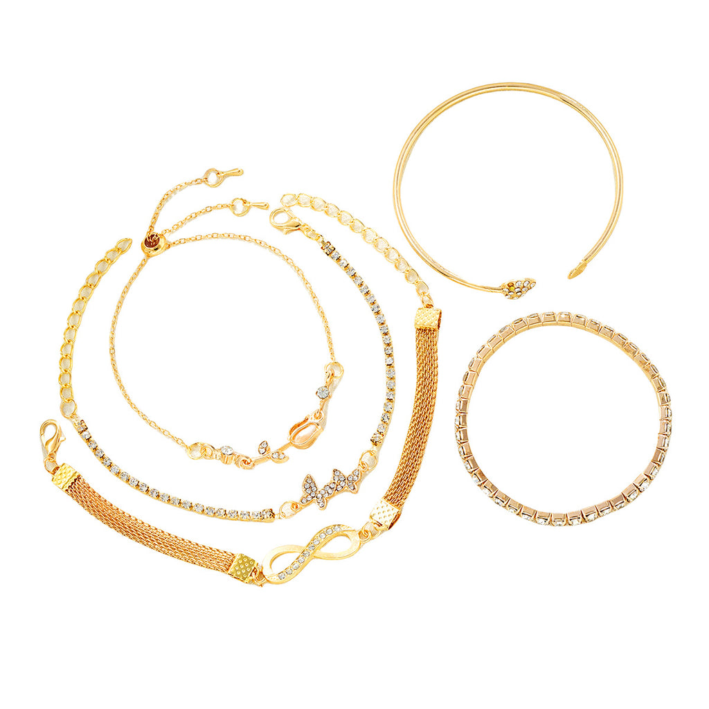 Damen Armband-Set mit eleganten und funkelnden Designs Shop Nory