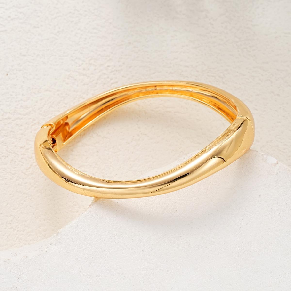 Damen eleganter Armreif mit geschwungenem Design Shop Nory