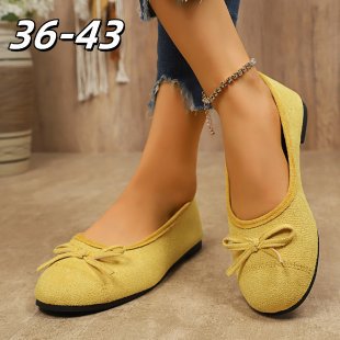 Damen Ballerinas mit zartem Schleifen-Design