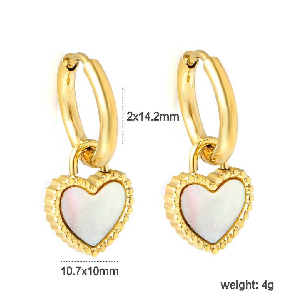 Damen Ohrhänger mit elegantem Design und schimmernden Perlen Shop Nory