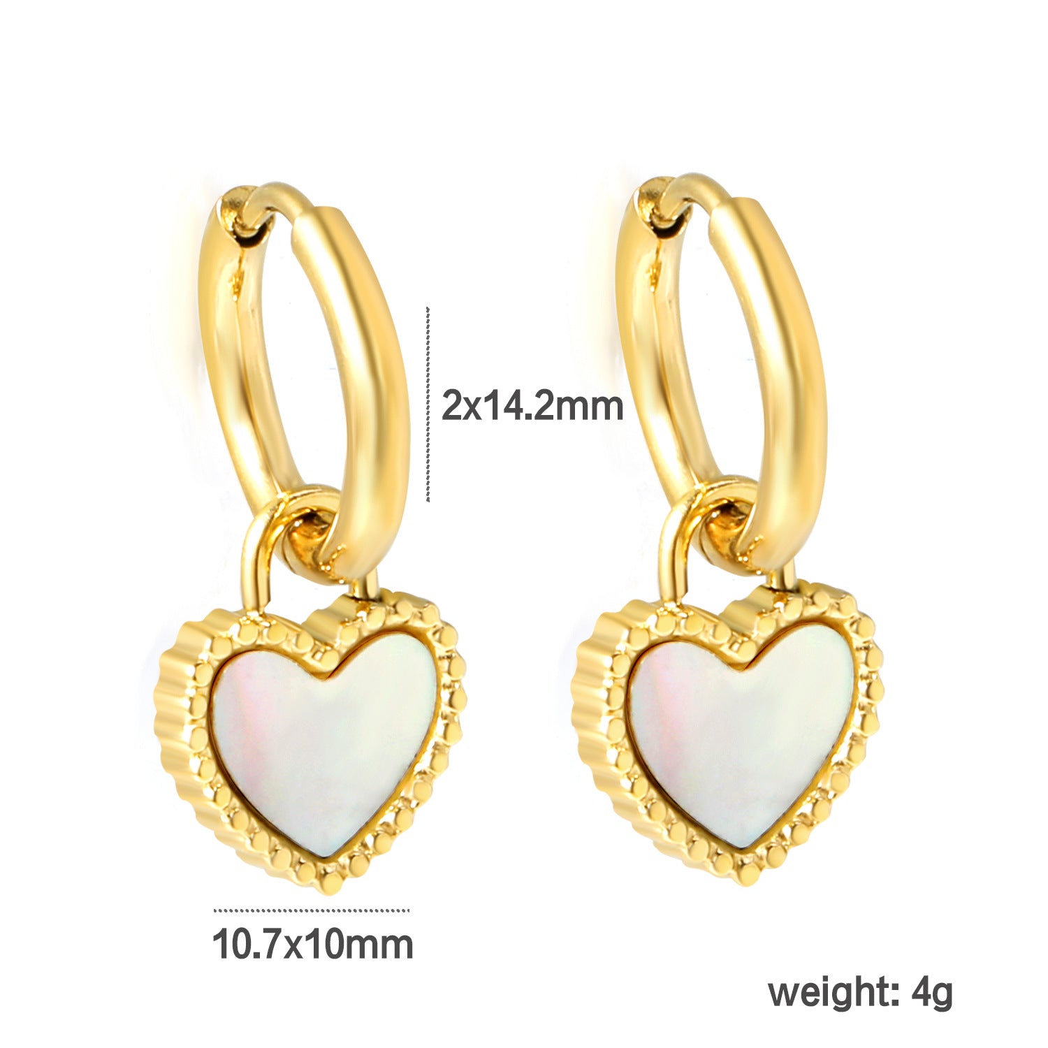 Damen Ohrhänger mit elegantem Design und schimmernden Perlen Shop Nory