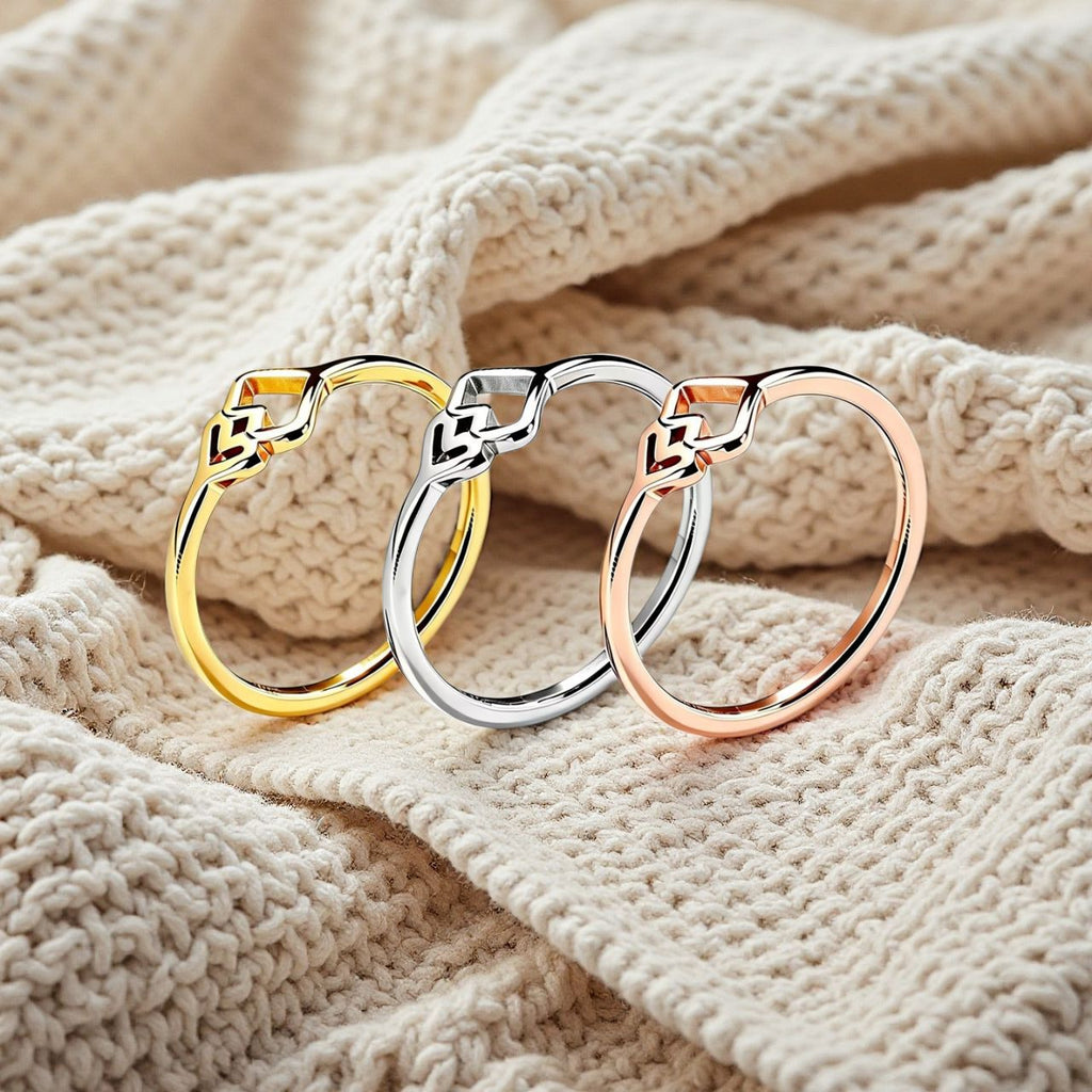 Damen Ring mit kunstvollem, minimalistischen Design Shop Nory