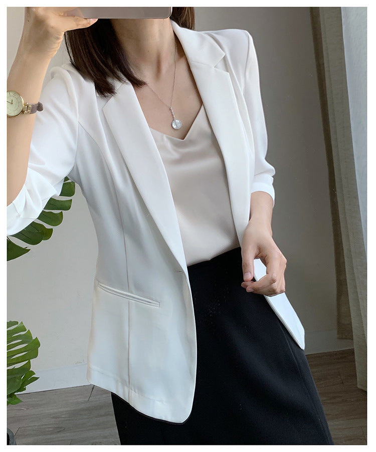 Damen Eleganter Blazer mit kurzem Arm Shop Nory