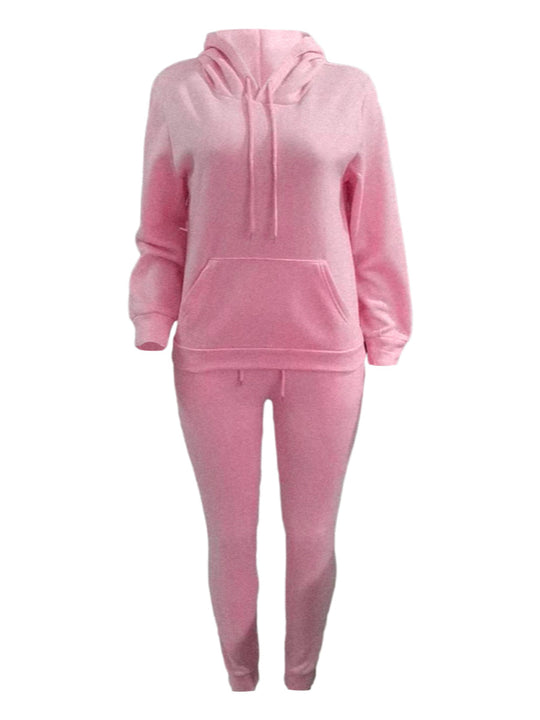 Herren nan sportliches Jogginganzug-Set mit Kapuzenpullover Kängurutasche und schmal zulaufender Jogginghose Shop Nory