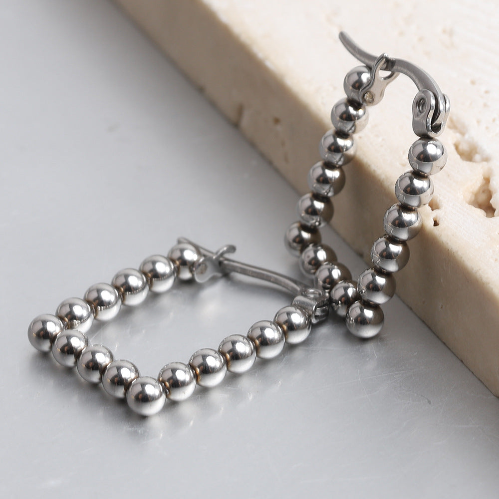 Damen Ohrhänger mit elegantem Kugeldesign Shop Nory