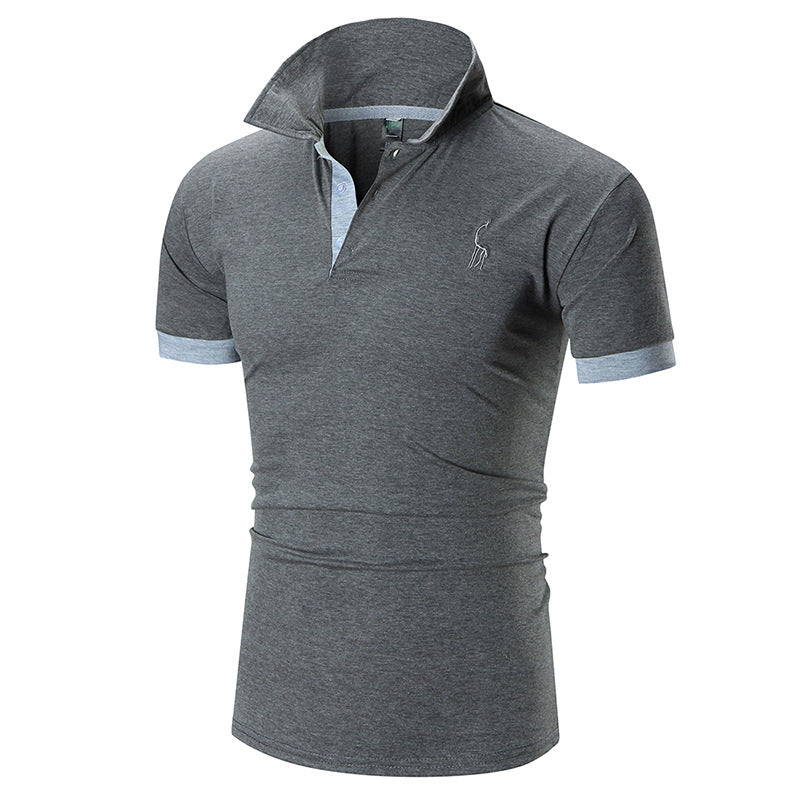 Herren Poloshirt mit modernem Kragen und figurbetonter Passform Shopnory