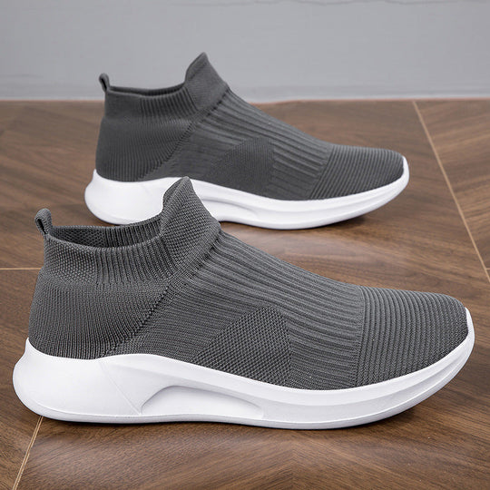 Damen Komfortable Stricksneaker mit rutschfester Sohle