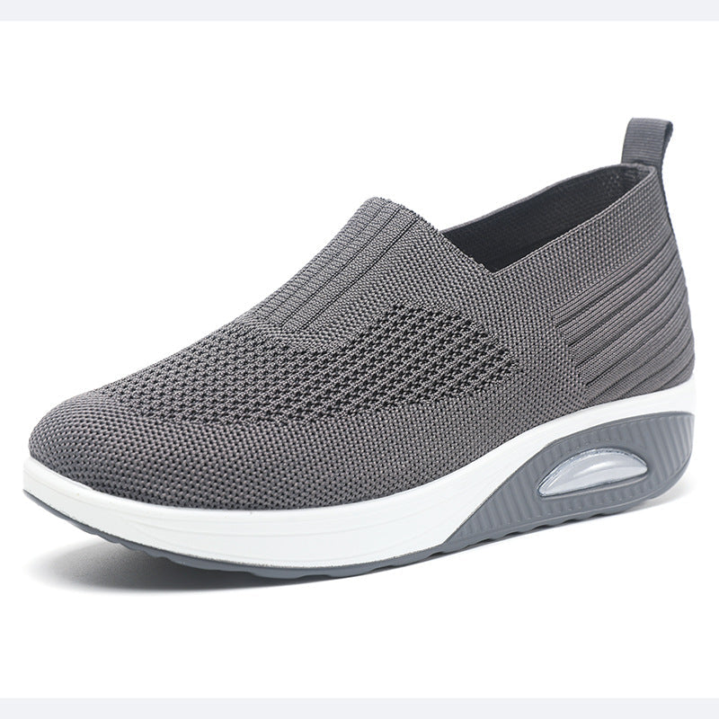 Damen Bequeme und luftige Slip-On Sneaker mit Dämpfungstechnologie