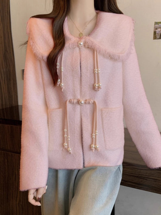 Damen Modische Strickjacke Shop Nory