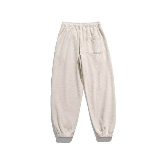 Herren Weit geschnittene Fleece-Jogginghose mit elastischen Bündchen und Eingrifftaschen Shop Nory