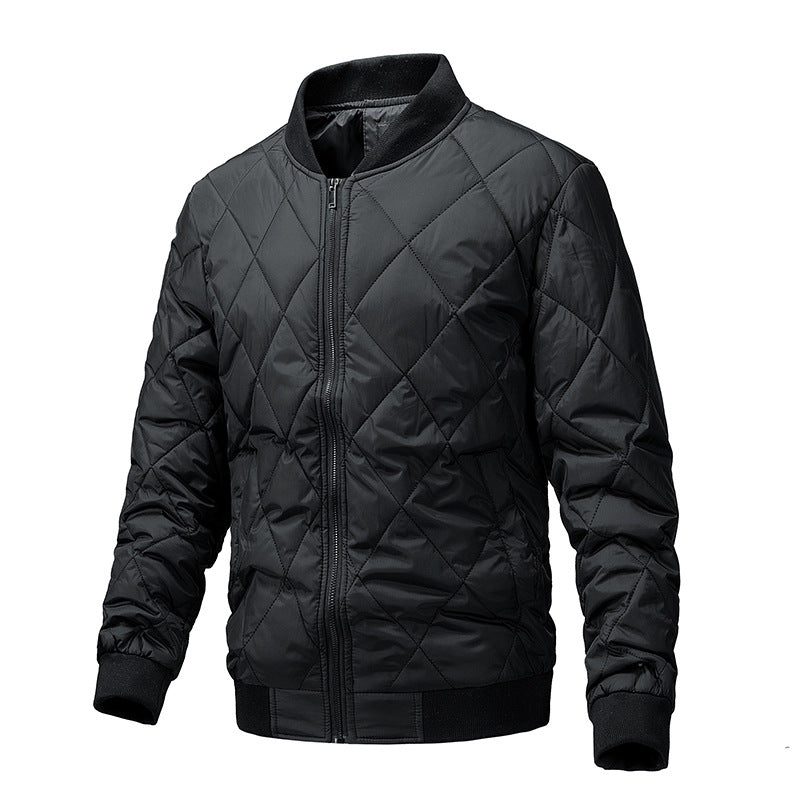 Herren Modische Steppjacke mit hohem Kragen Shop Nory