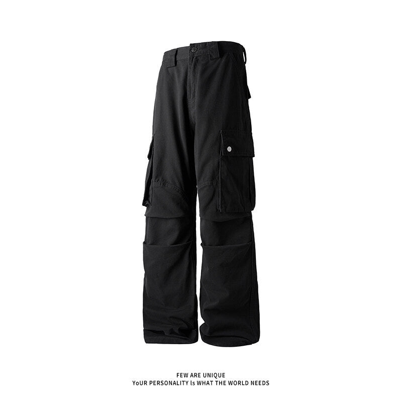 Herren Cargo-Hose mit seitlichen Taschen und bequemer Passform