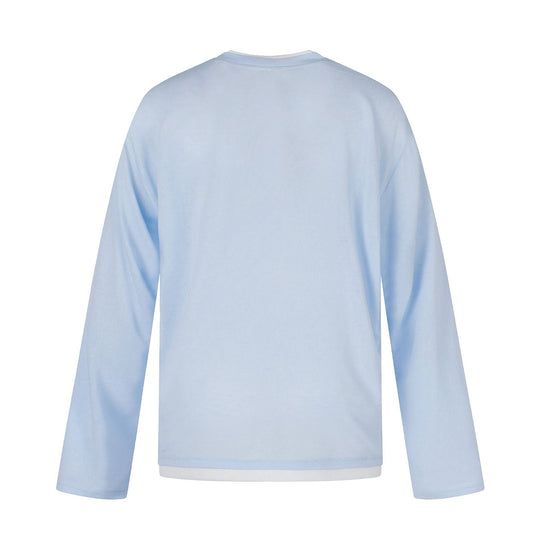 Damen Langarmshirt mit illustrativem Pferde‑Print und Lagenoptik Shop Nory