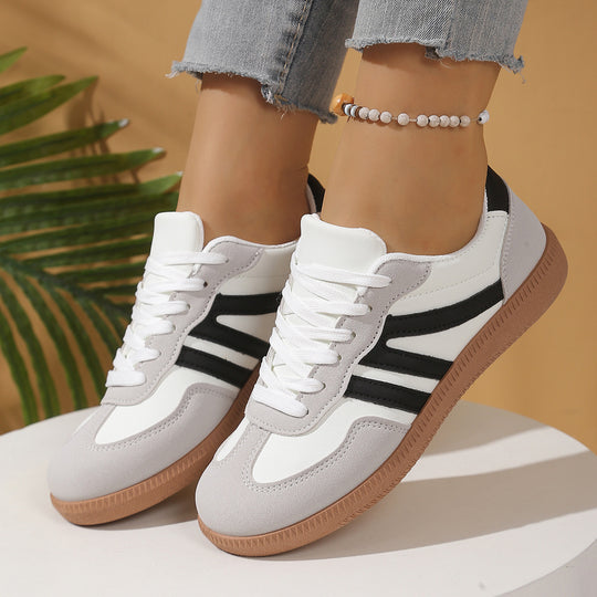 Damen Retro-Sneaker mit Gumsohle und gepolsterter Innensohle Shop Nory