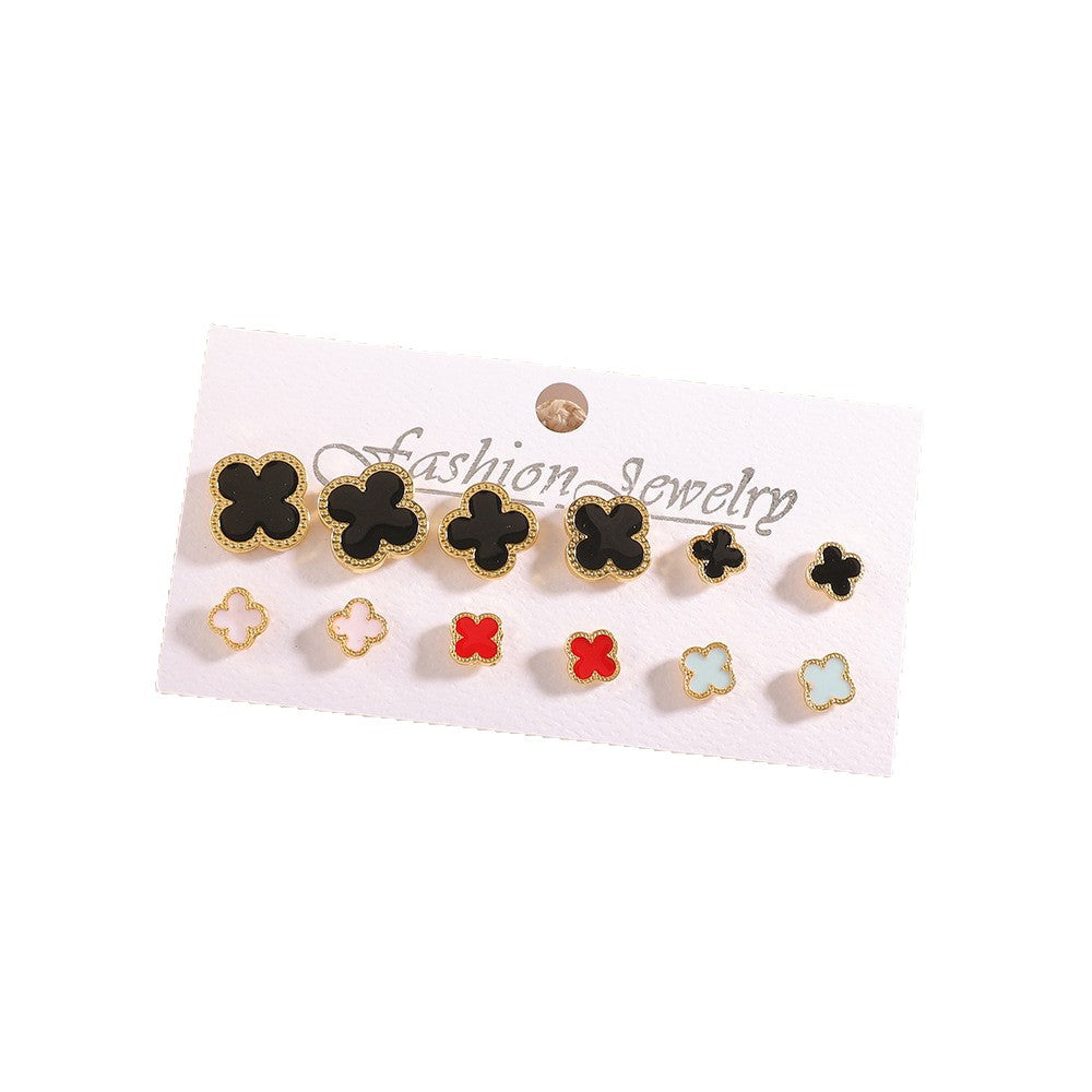 Damen Ohrstecker Set mit fruchtigem Design Shop Nory