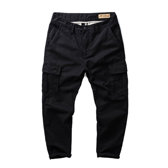 Herren Cargo-Hose mit taperter Passform, Utility-Taschen und verstärkten Nähten Shop Nory