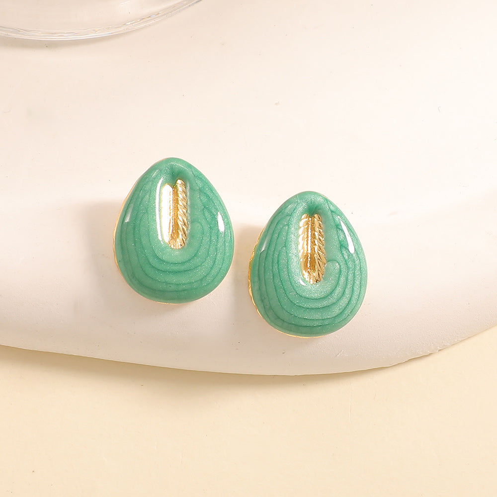Damen Ohrstecker im eleganten Muscheldesign Shop Nory 1784077119