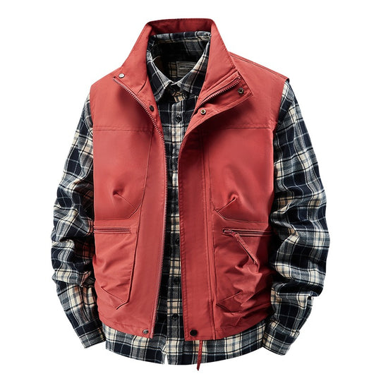 Herren Multifunktionale Outdoor-Jacke mit hohem Kragen Shop Nory