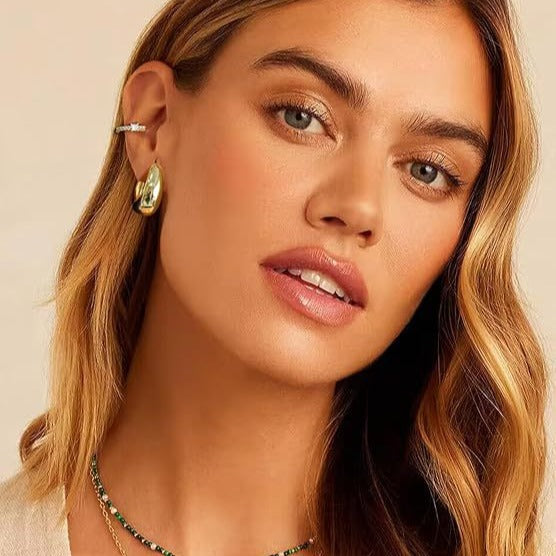 Damen Ohrschmuck Set mit funkelnden Elementen Shop Nory