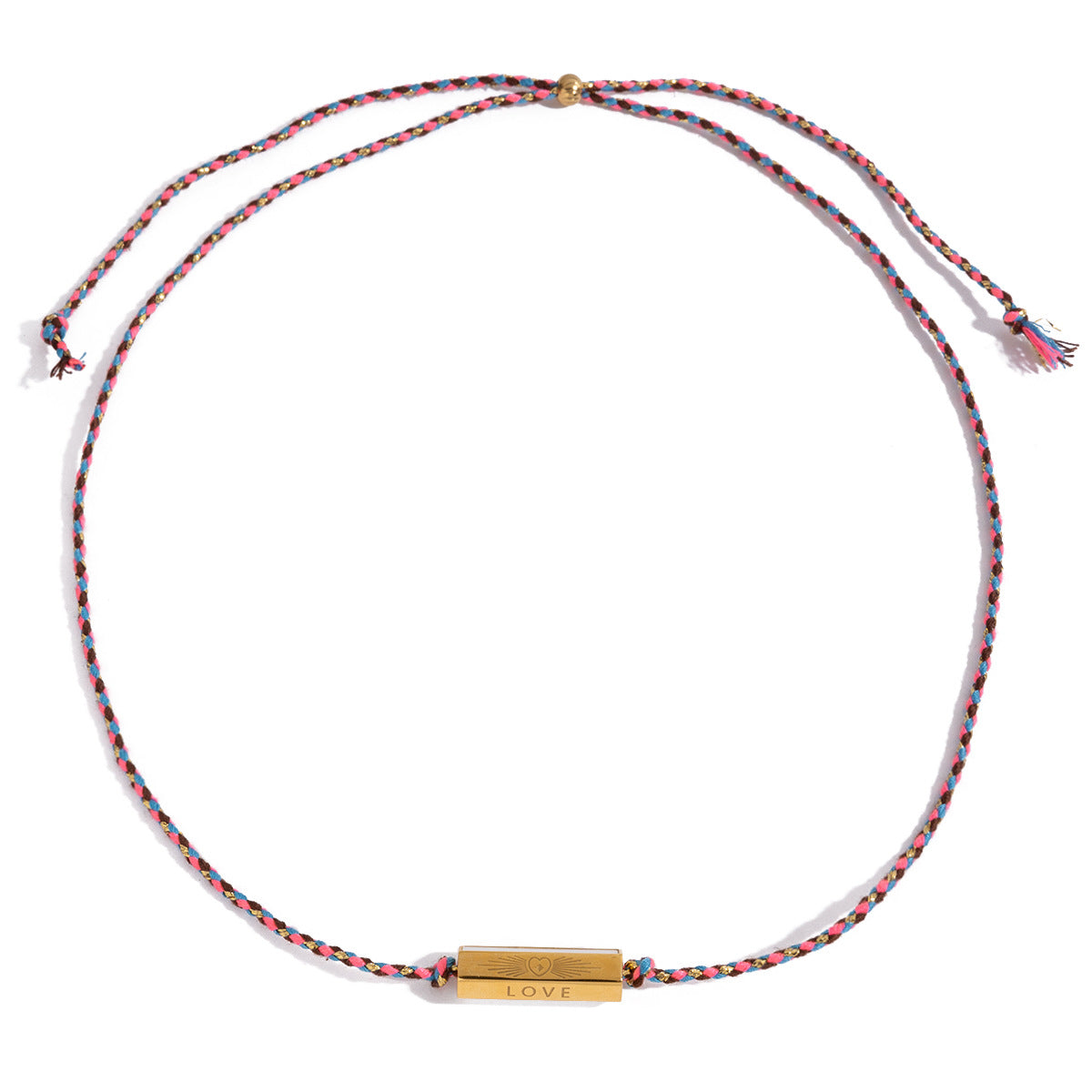 Damen Armband mit Edelstahl-Element und verstellbarem Verschluss Shop Nory