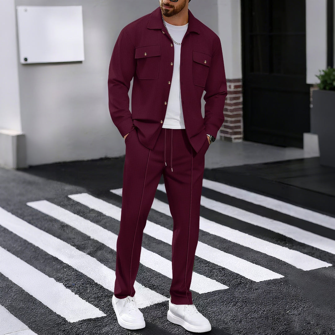 Herren nan leichtes Overshirt mit aufgesetzten Brusttaschen und entspannter Passform Shop Nory