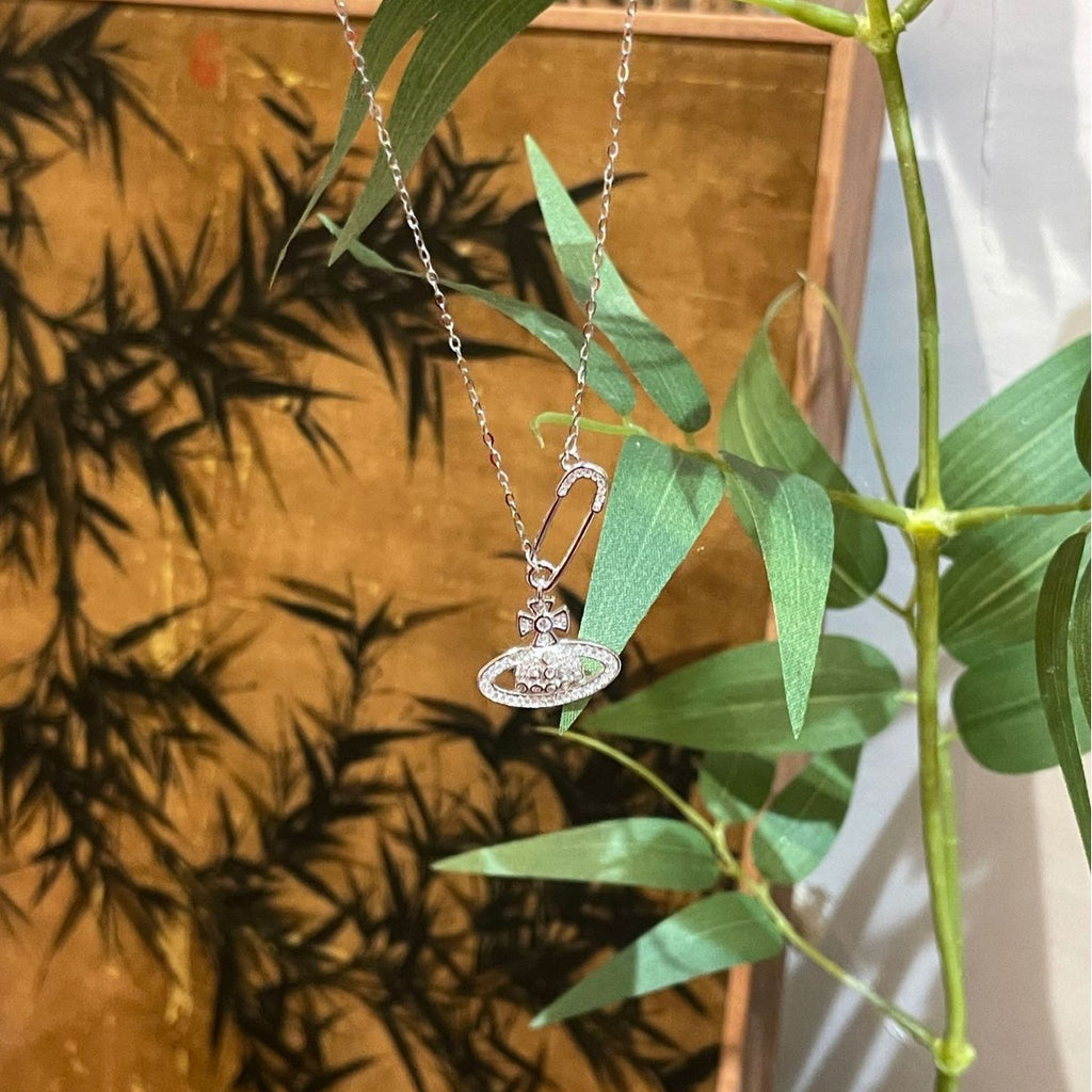 Damen modische Halskette mit kreativem Anhänger Shop Nory
